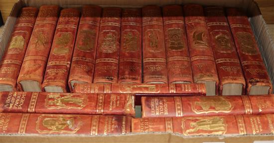 A box of early 20th century childrens books